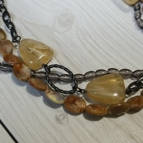 Cookie Lee River Rock necklace NWT - Picture 2 of 6